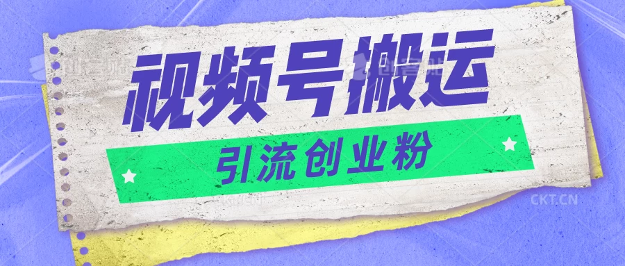 视频号搬运去重,单日引流200+创业粉,日入1000+