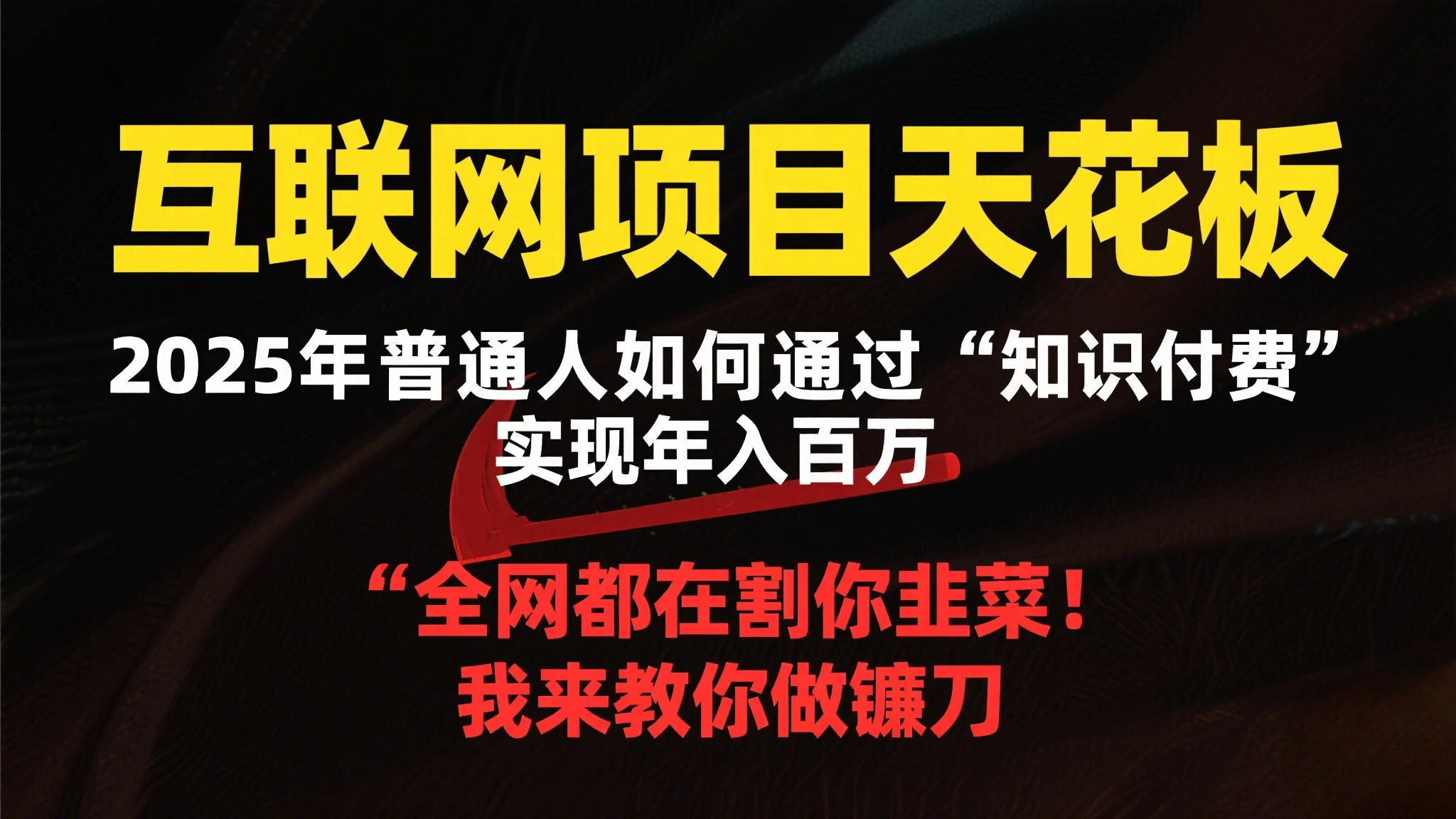 2025年最容易翻身网创项目天花板-风口项目网_项目资源_网络赚钱副业分享_创业项目_兼职副业_中创网_抖音教程
