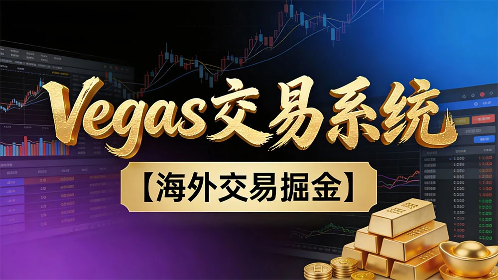 普通人成为黄金操盘手的实战之路Vegas交易技术+聪明软件，日赚50-100U
