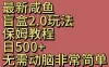 最新咸鱼盲盒2.0玩法，保姆教程，日500+，无需动脑非常简单