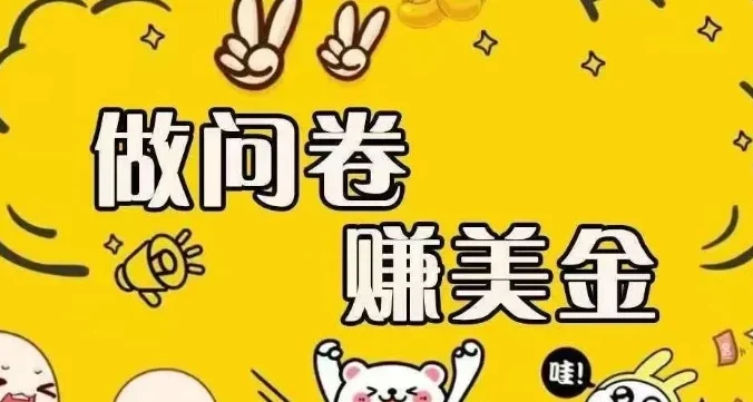 国外问卷调查小白在家也可批量操作（口子查站点查渠道查）真正的长久稳定项目 日入1500+