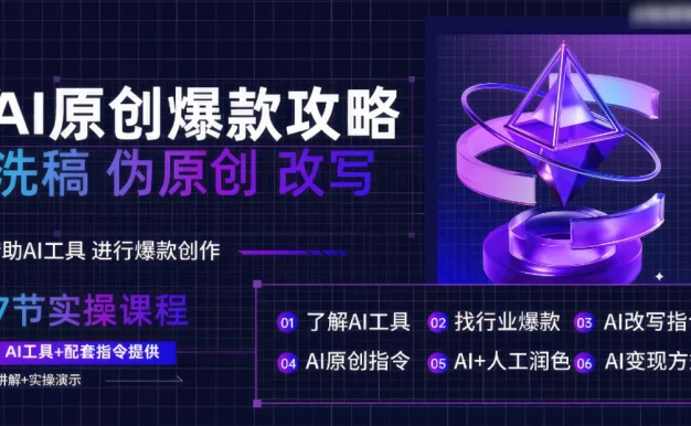 AI原创爆款攻略,洗稿改写伪原创必备,轻松创作10万+爆款文案