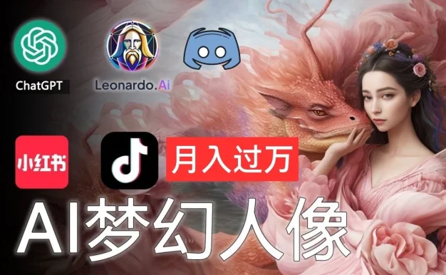 AI摄影梦幻人像:零基础也能月入过万的秘密