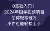 0基础入门！2024年国学视频项目助你轻松过万，小白也能轻松上手