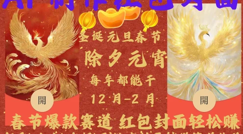 AI红包终于来了,你春节放假,红包封面还在帮你赚米!内含11种公域引流裂变+私域裂变实操,一个假期轻松3W 抓紧冲!