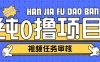 纯0撸项目任务审核玩法，可批量操作单日50-150＋