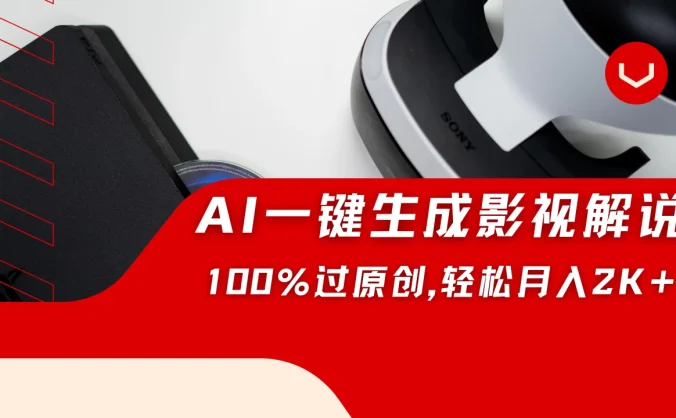 一刀不剪,靠AI一件生成原创影视解说视频,带音频、带字幕,可以多平台同步发送,轻松日入2000+