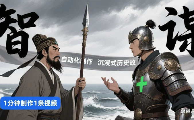 扣子一键生成沉浸式历史故事，一天工作量，3分钟搞定！