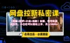 《网盘拉新私密课》第三期躺赚玩法，【网盘+即梦+小说+短剧】拉新，有手机就能操作，小白也可以轻松上手，月入5000+
