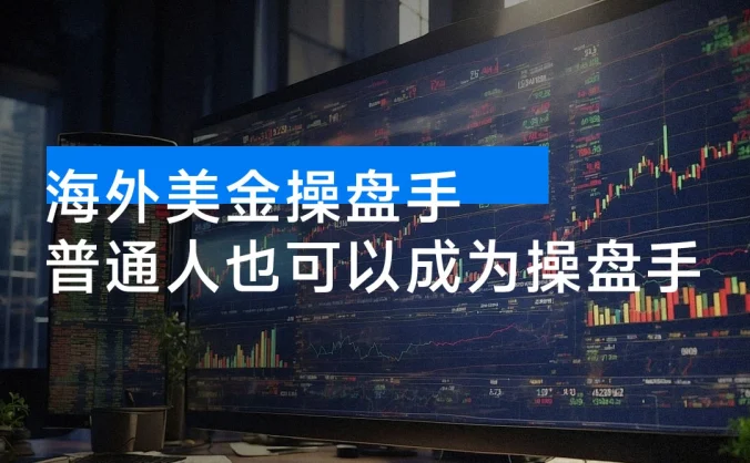 海外美金操盘手技术【普通人也可以成为操盘手】Vegas交易技术+聪明软件，日赚50-100U