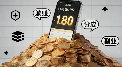 全程托管今日头条,一部手机开干,每天5分钟,最高躺赚1W+